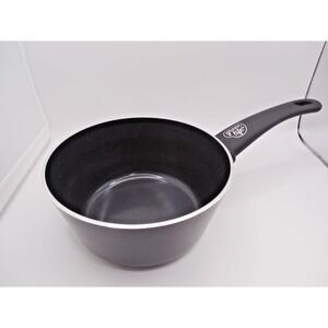 Green Life 6.25 Inch Black Ceramic Non-Stick Sauce Pan Soft Grip Handle